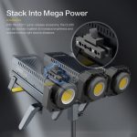 COLBOR 330W Bi-Color COB LED Video Light - Image 8