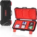 LYNCA 36 Slots SD TF CF Memory Card Case Holder