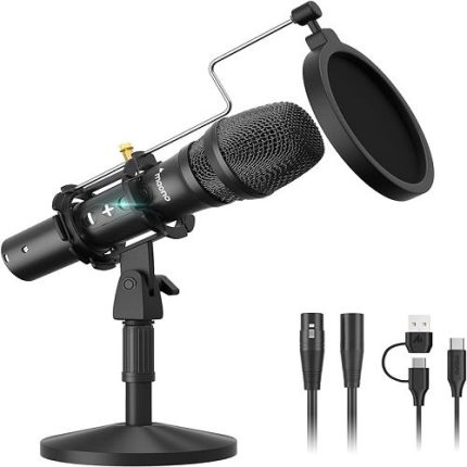 MAONO USB/XLR Podcast Dynamic Microphone