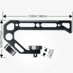UURig R008 Arri Universal Camera Top Handle - Image 2