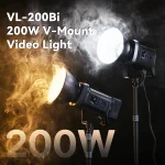 Ulanzi VL-200Bi 200W V-Mount Video Light - Image 3