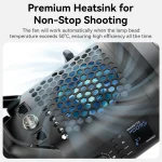 Ulanzi VL-200Bi 200W V-Mount Video Light - Image 9