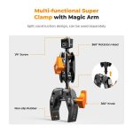 K&F Multi-Functional Super Clamp with Ballhead Magic Arm Ms13