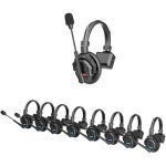 Synco X-Talk X9 Wireless Intercom System with 9 Single-Ear Headsets (2.4 GHz) - Image 2