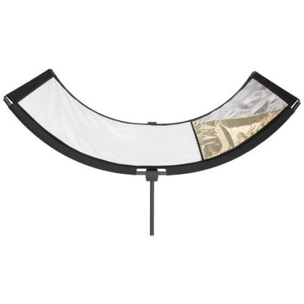 Curve Reflector SilverBlack & SunlightWhite