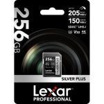 Lexar 256GB Professional SILVER PLUS UHS-I SDXC Memory Card