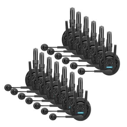 External Antennas for Stable Team Communication within 500m Range