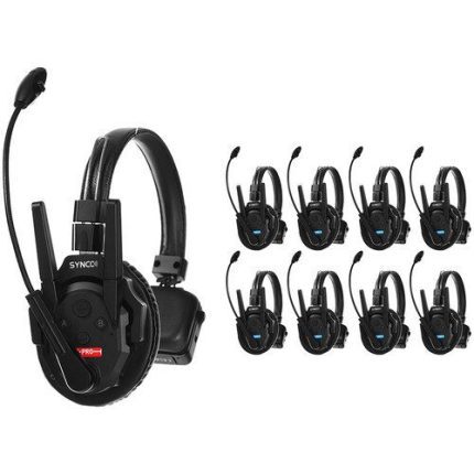 Synco Xtalk XPro9 Wireless Intercom System Single Ear Headsets